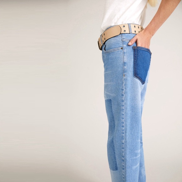 MUNTHE Cita Jeans in Ice Blue - Picture 4 of 4